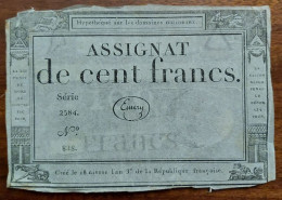 Frankreich France - Assignat 100 Francs An 3 1795 - Assignate