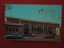 Cpa Oficina De Correos, Mexicali, B.C., México. Post Office , Baja California. Old Cars - Vieilles Voitures. - Mexico