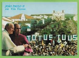 Vila Viçosa - Visita Do Papa João Paulo II - John Paul II. Igreja Católica. Évora. Portugal. - Evora