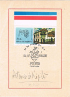 52585. Diptico Emision CORDOBA (Argentina) 1983. Fundacion De CORDOBA - Storia Postale