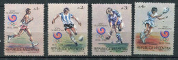 Argentine ** N° 1631 à 1634 - JO De Seoul ( Course, Foot, Hockey, Tennis) - Ungebraucht