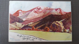 Illustrateur , Kunstlerkarte ,belchen Schwarzwald, Montagne Humanisée  1899 Rare - Altri & Non Classificati