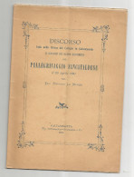 CALTANISSETTA: DISCORSO LETTO NELLA CHIESA DEL COLLEGIO IN C.SSETTA SAC. ROSARIO LA MARCA 1901/TIP. OMNIBUS - Libri Antichi