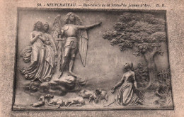 20545  NEUFCHATEAU Bas Relief De  La Statue  De Jeanne D'Arc      ( 2 Scans) - Neufchateau