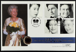 2002 HALF SOVEREIGN COIN COVER Limited Edition For The Queen's Golden Jubilee. - Other & Unclassified