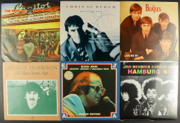 45rpm VINYL SINGLES In A Box Of Approximately 200 From The 60s To 80s. Includes The Beatles, Elton John, Jimi Hendrix, D - Otros & Sin Clasificación