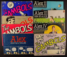 COMIC STRIP BOOKS: THE GAMBOLS & ALEX. Comprising Of 'The Best Of Alex' Annuals From 2002 To 2018, The Full Alex 1987-19 - Andere & Zonder Classificatie