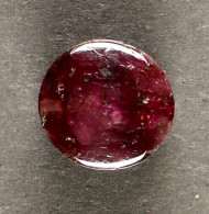 GEMSTONE 20ct STAR RUBY. Round. Measures 14.22 X 7.97 Mm. - Otros & Sin Clasificación