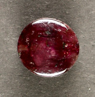 GEMSTONE 20ct STAR RUBY. Round. Measures 14.22 X 7.97 Mm. - Other & Unclassified