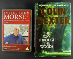 INSPECTOR MORSE COLLECTION Of The 33 DeAgostini DVDs And Accompanying Magazines, Together With 2 Hardback Books And 9 Pa - Other & Unclassified