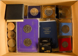 MODERN COINS. Includes 1981 Solid SilverÂ  Proof Quality Royal Wedding Eyewitness Medal And Isle Of Man. - Other & Unclassified