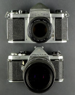 PENTAX CAMERAS. A Varied Selection Of 7 Pentax Cameras, Both Film And Digital Models. Includes Pentax Models Such As The - Sonstige & Ohne Zuordnung