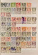 1887 - 1939 REVENUE STAMPS COLLECTION In A Stock Book (approx 2400 Stamps) - Autres & Non Classés