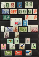 1953 - 2022 NEVER HINGED MINT COLLECTION In Eight Stockbooks, Looks To Be Virtually Complete Incl. Miniature Sheets Etc, - Otros & Sin Clasificación