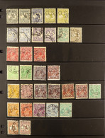 OFFICIAL 'OS' PERFORATED Issues, A Collection Of 1915  -1930 Used Stamps On Hagner Pages, Cat Â£1100+ (64 Stamps) - Sonstige & Ohne Zuordnung