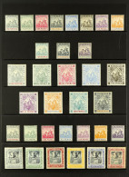 1892 - 1906 MINT STAMPS On A Stock Page, Note 1892-03 Set, 1897-98 Jubilee Set, 1905 Set & 1906 Nelson Set (no 6d). Chie - Barbados (...-1966)