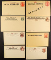 POSTAL STATIONERY Group Of 18 Unused Postal Cards Including 3 With 'SPECIMEN' Overprints, Identified By Higgins & Gage N - Sonstige & Ohne Zuordnung