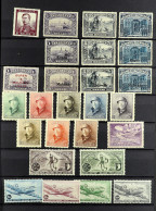 1912 - 1982 NEVER HINGED MINT Range On Stock Page, Note 1912 5fr, 1915 1fr, 2fr & 5fr Pictorials, 1920 1fr, 2fr & 5fr Eu - Sonstige & Ohne Zuordnung