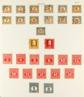1880's-1916 COLLECTION Of Mint And Used On Pages, Looks Useful. (Qty) - Bosnien-Herzegowina