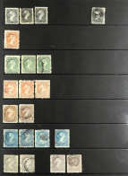 1868-90 'LARGE QUEENS' Range WithÂ Â½c (3, Unused Or Mint), Then Used Â½c, 1c, 2c (3), 3c (3), 6c (2), 12Â½c (4) And 15c - Other & Unclassified