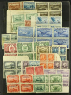 1920's-50's MINT OR NHM BLOCKS OF FOUR RANGE A Useful Group, Occasionally With Small Faults, S.T.C. Â£800+. (24 Blocks) - Sonstige & Ohne Zuordnung