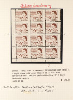 CROWTHER ESTATE - 1967-73 CENTENNIAL DEFINITIVES, THE LOW VALUES PREMIUM SPECIALIZED HOLDING Of Chiefly Never Hinged Min - Sonstige & Ohne Zuordnung