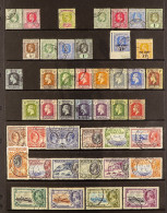 1902 - 1970 FINE USED COLLECTION On Hagner Pages (approx 110 Stamps) - Kaimaninseln