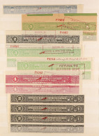 TOBACCO REVENUE STAMPS COLLECTION. 1889 -1936 Columbian Tobacco Revenues Collection Including State/ Department Issues,  - Kolumbien