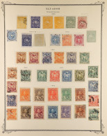 1865 - 1980s COLLECTION Of Mint And Used Stamps On Scott Album Pages, Spaces Comprehensively Filled, The Usual Reprints, - Equateur