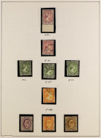 1891 - 1966 COLLECTION Of Mint & Used Stamps On Album Pages, Stc Â£1100+ (120+ Stamps) - Falklandeilanden