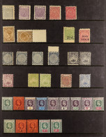 1878 - 1937 MINT COLLECTION On Stock Pages, Must Have A High Catalogue Value (approx 100 Stamps) - Fidschi-Inseln (...-1970)