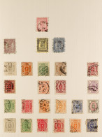 1860's - 1970's A Mainly Used Collection On Pages, S.T.C. Â£3300+. (Qty) - Andere & Zonder Classificatie