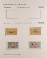 SOMALI COAST SPECIALIZED MINT COLLECTION Of The 1902 - 1903 Pictorial Issues, Includes 1902-03 (centres In Colour) Compl - Sonstige & Ohne Zuordnung