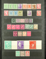 RUSSIAN ZONE 1945 - 1946 NEVER HINGED MINT COLLECTION With Some Specialisation, Berlin-Brandenburg, Mecklenburg-Vorpomme - Andere & Zonder Classificatie