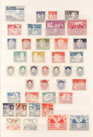 1949 - 1953 USED COLLECTION. On A Single Double-sided Stock Page, Cat â‚¬1056 (70 Stamps) - Other & Unclassified