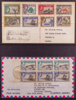 1938 - 1980 COVERS In An Album, A Wide Array Of Destinations, Frankings And Cancellations (43 Covers) - Gilbert- Und Ellice-Inseln (...-1979)