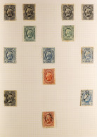 1871 - 2000 COLLECTION Of Mint & Used On Album Pages, EarlyÂ periodÂ well Represented, Note 1902 Official Set, 1920/22 O - Guatemala