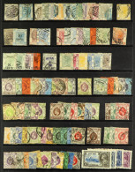 1862-1970 Useful Ranges On Stock Pages, Incl. QV To 96c, KE To $1 Values, Later To $10, Better Commemoratives Etc. (200+ - Sonstige & Ohne Zuordnung