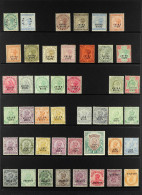 JIND 1886 - 1909 MINT COLLECTION On 2 Protective Pages, Note 1886-99 Ranges To 1r, 1913 Range To 6a, 1914-27 Range To 1r - Sonstige & Ohne Zuordnung