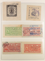 BIKANER STATE 1879 - 1952 COLLECTION Somewhat Specialized, Of Revenue Stamps In Album (approx 280 Items) - Sonstige & Ohne Zuordnung