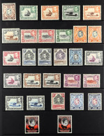 1938-54 PICTORIAL DEFINITIVES MINT Incl. A Complete Set Of All Values For The 1938 1st Printing To The Good Â£1 Perf 11Â - Vide
