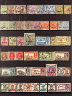 1923 - 1958 USED COLLECTION Incl. 1923-24 To 6a, 1929-37 To 1r, 1939 To 12a And 10r, 1945 Most To 14a, 1948-49 Set, Olym - Koweït