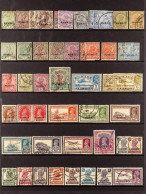1923 - 1958 USED COLLECTION Incl. 1923-24 To 6a, 1929-37 To 1r, 1939 To 12a And 10r, 1945 Most To 14a, 1948-49 Set, Olym - Kuwait