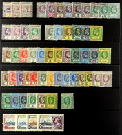 1902 - 1935 MINT COLLECTION With 1902 Surcharges Set, 1902 Set, 1905-08 2d, 3d, 6d And 1s, 1907-11 Incl. 2s6d, 5s, 1912- - Leeward  Islands