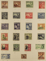 1937 - 1985 COMPLETE FINE USED COLLECTION In Album, Complete Basic (no Varieties) Run From 1937 Coronation To The End Of - Malta (...-1964)