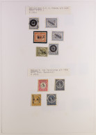 NETHERLAND INDIES STRAIGHT-LINE & FRAMED TOWN CANCELLATIONS On Stamps Spanning The 1870's-1930's From Ajerbangis, Amahaa - Other & Unclassified