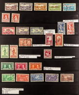 1929 - 1942 USED COLLECTION With All 1929-1936 Health Stamps Incl The Smiling Boy Set, 1931-35 Air Set, 1934 7d Trans-Ta - Other & Unclassified