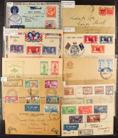 COVERS INCL PACIFIC Group Of 16 Selected Items Chiefly From 1915 - 1930's, Special Flights, First Day Covers Incl Illust - Sonstige & Ohne Zuordnung