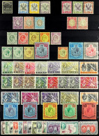 1891 - 1945 MINT COLLECTION On Black Protective Stock Page From SG 1 Onwards,  1901 Colour Change Set,  1938-44 Definiti - Nyassaland (1907-1953)