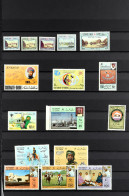 1972 - 2013 NEVER HINGED MINT COLLECTION On Black Stock Pages, Many Sets (approx 150 Stamps, 2 M/sheets) - Omán